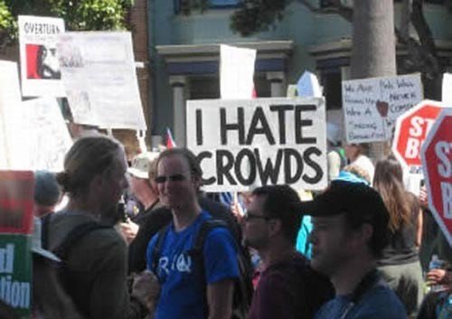crowds suck crowds suck