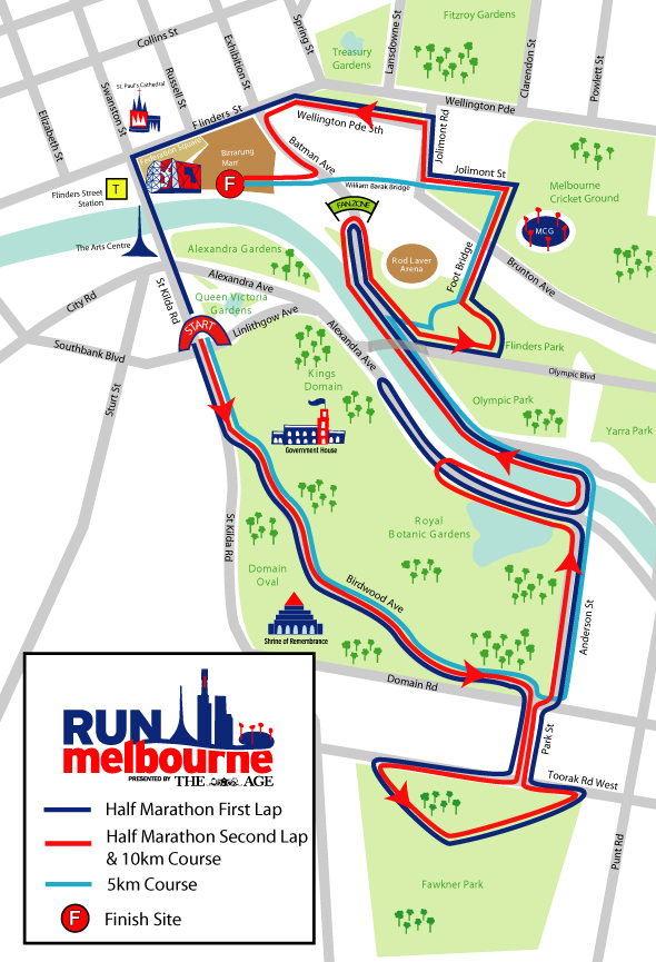 half marathon half marathon route