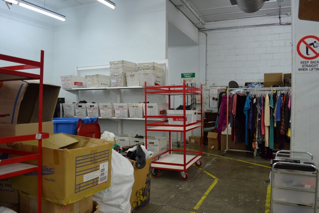 shoe area